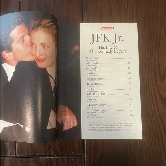 Newsweek Magazine JFK Jr. Memorial Edition Summer/Fall 1999 - Picture 2 of 4